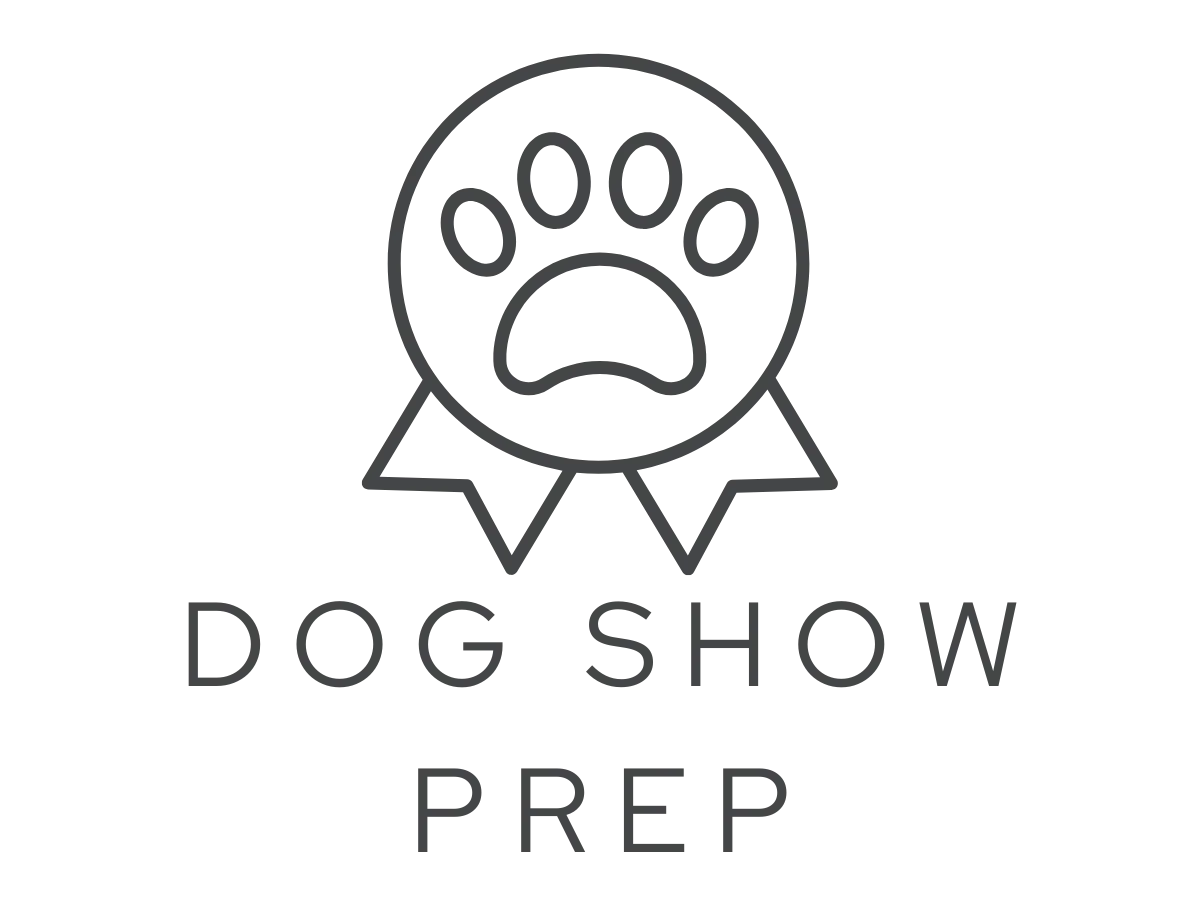 Dog show prep